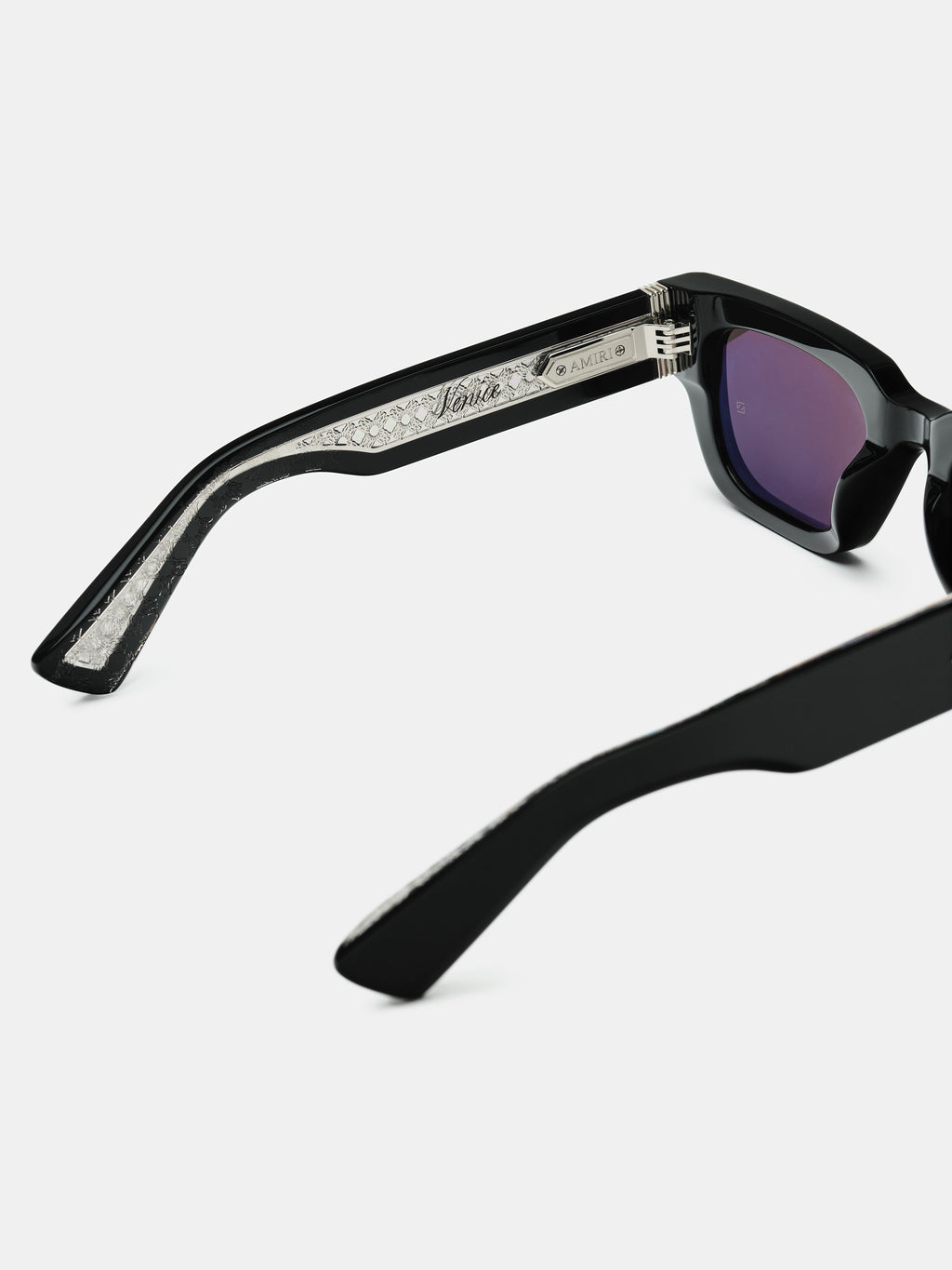 VENICE SUNGLASSES - Black Silver