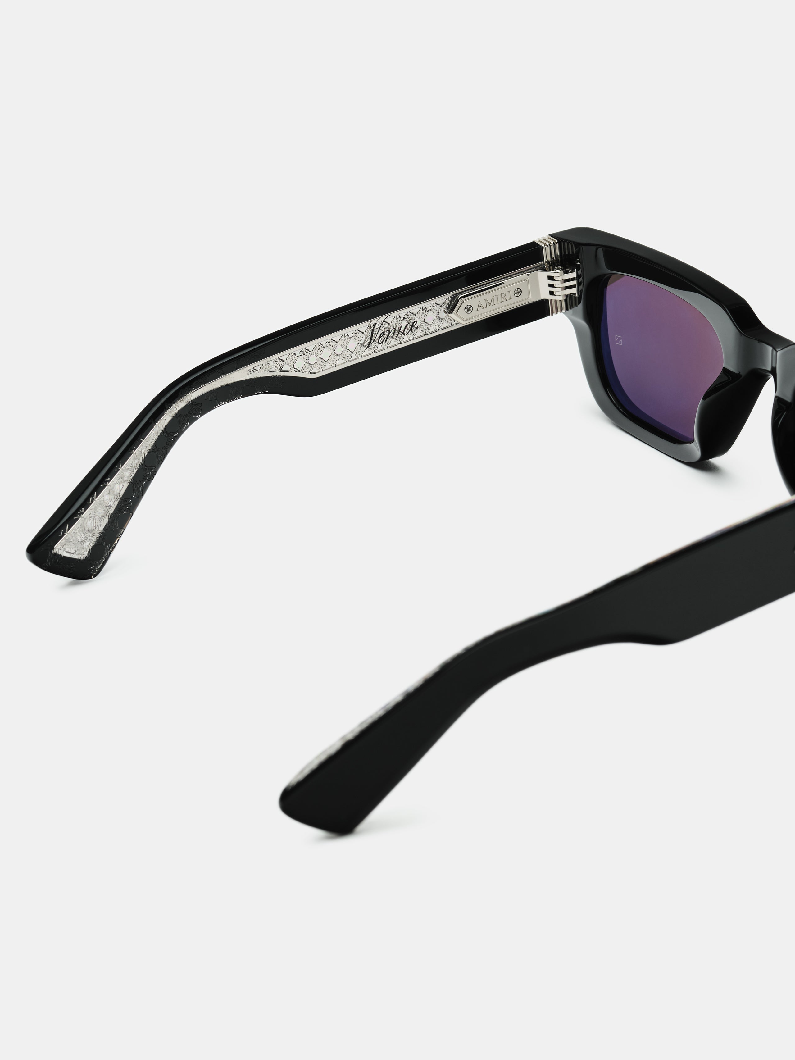 VENICE SUNGLASSES - Black Silver