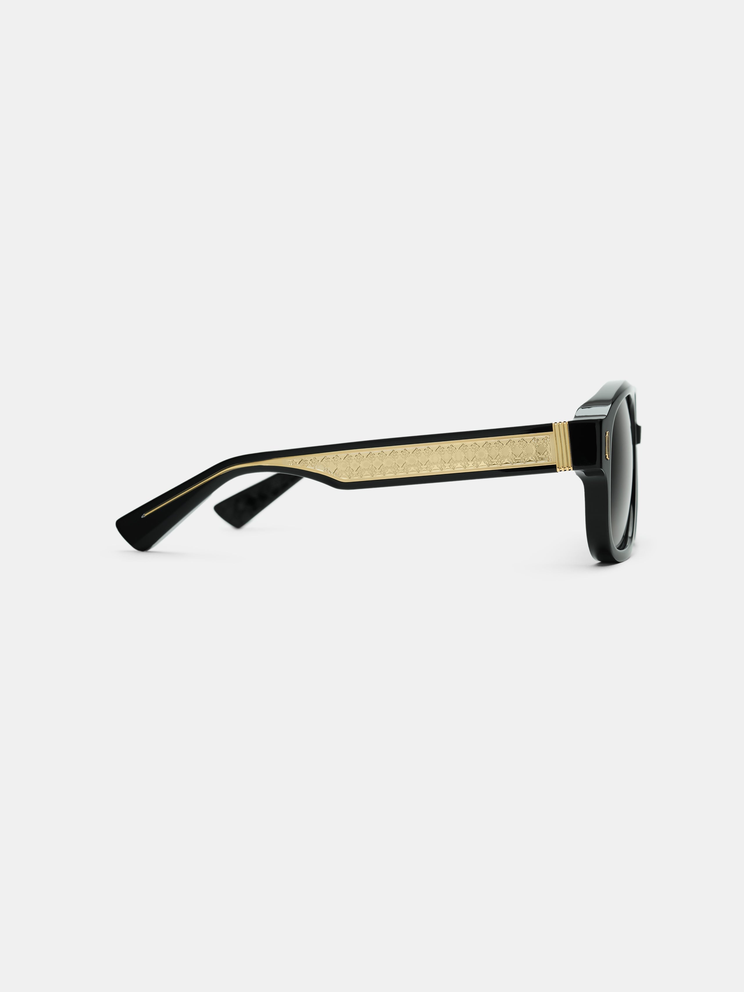 WILSHIRE SUNGLASSES - Black Black