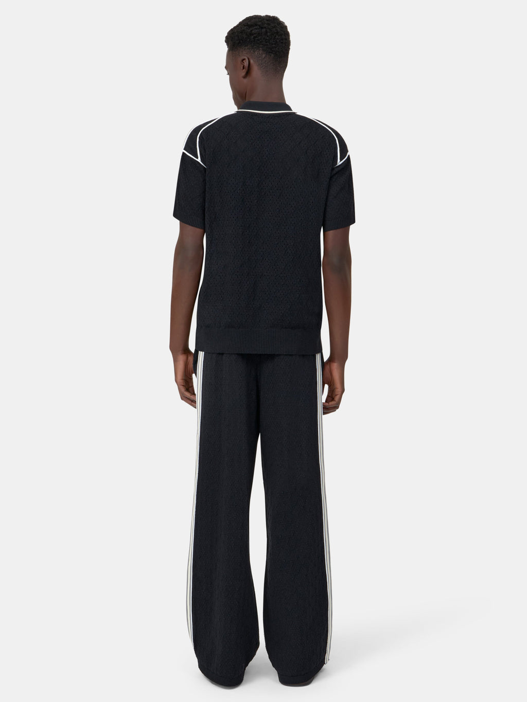 AMIRI SPORT ZIP SHIRT - Black