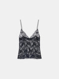 WOMEN - WOMEN'S LACE CAMI TOP - Black