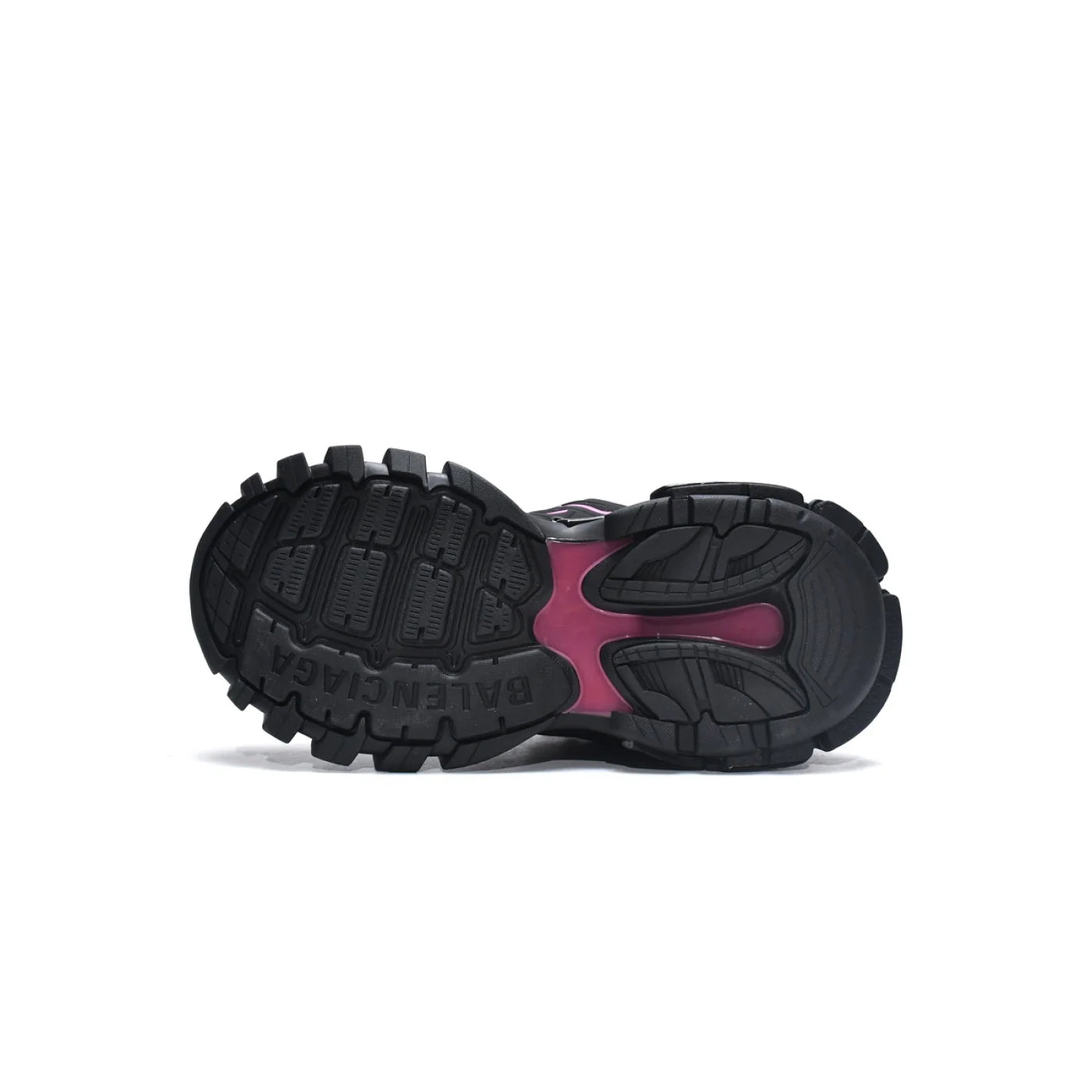 Balenciaga Track Black Rose Red