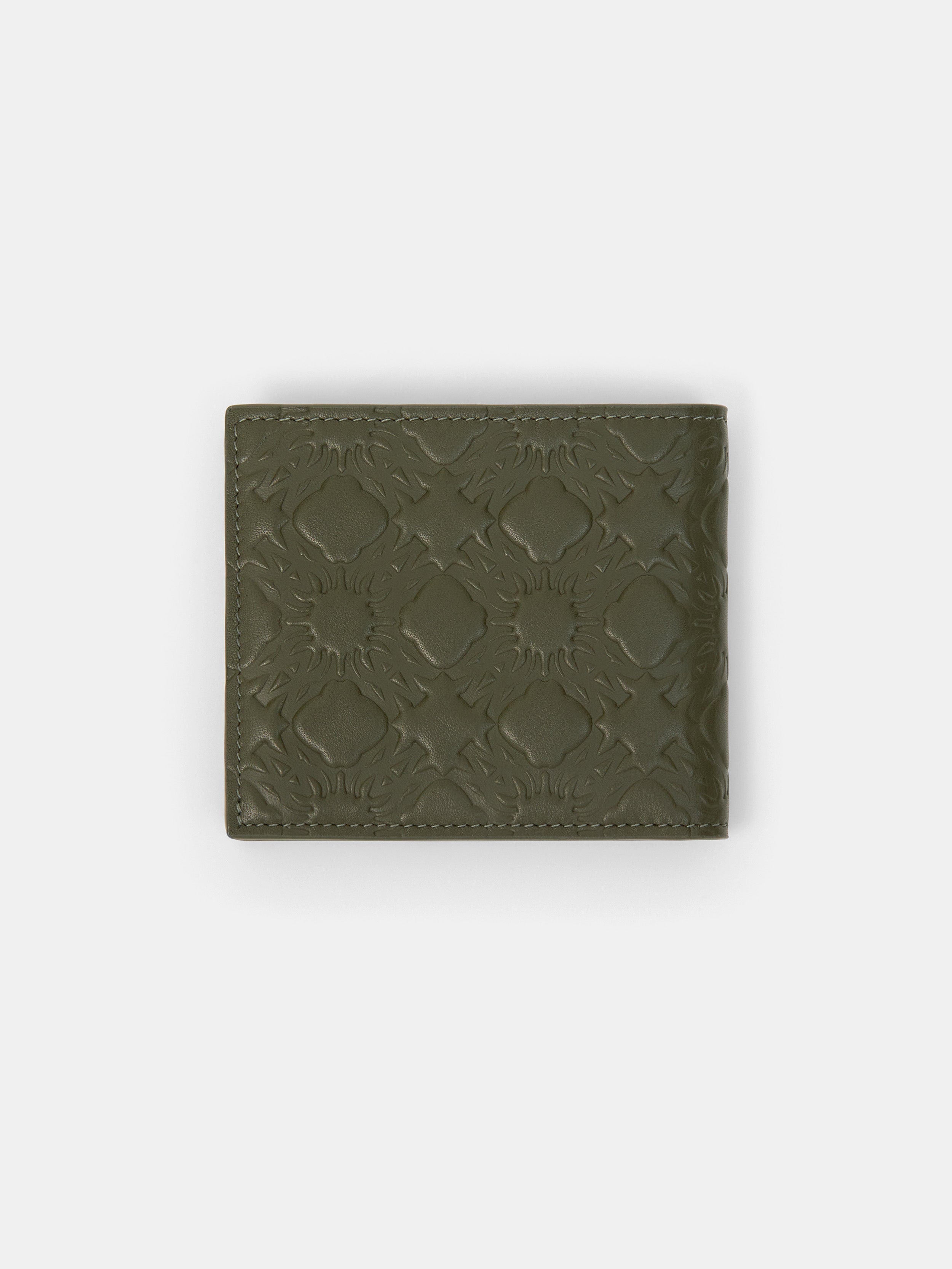 MA QUAD LEATHER BIFOLD - Dark Sage