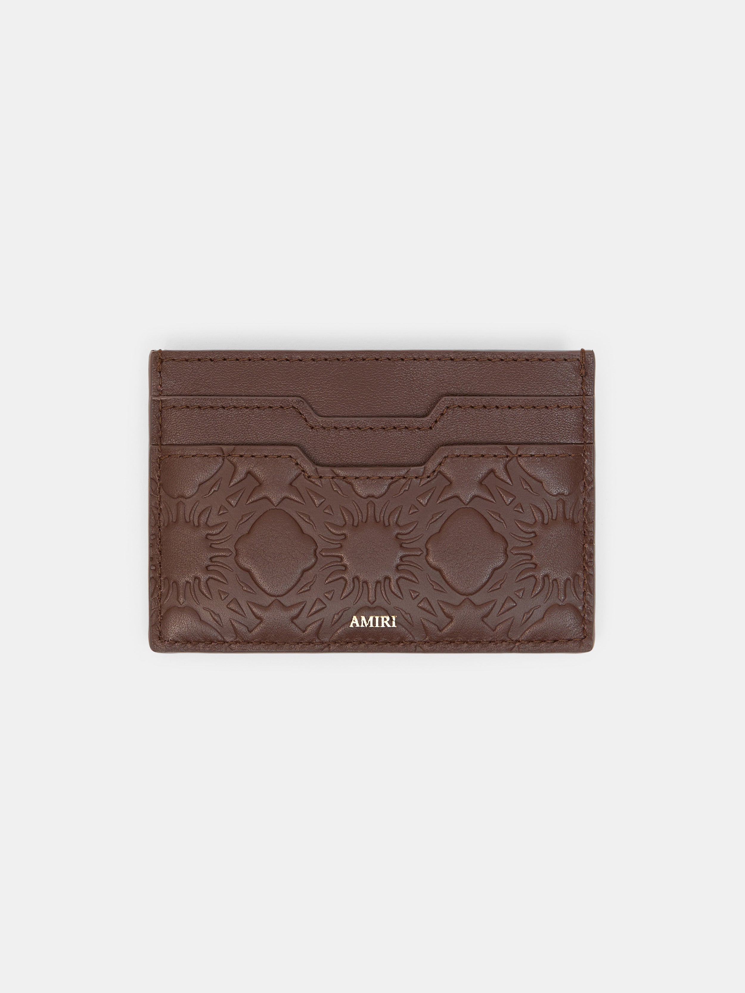 MA QUAD LEATHER CARD HOLDER - Dark Brown