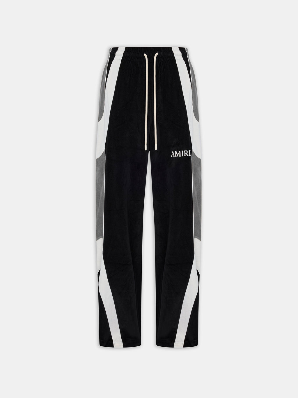 OVERSIZED PANEL TRACK PANT - Black