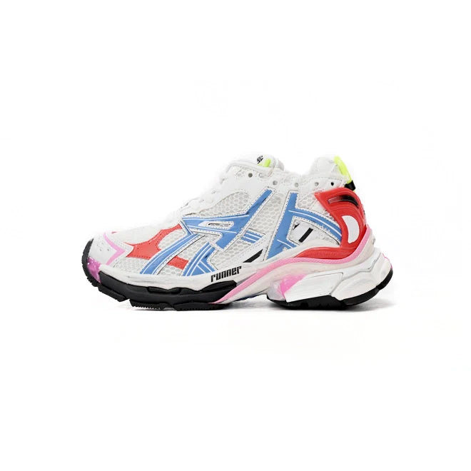 Balenciaga Runner White Blue Red