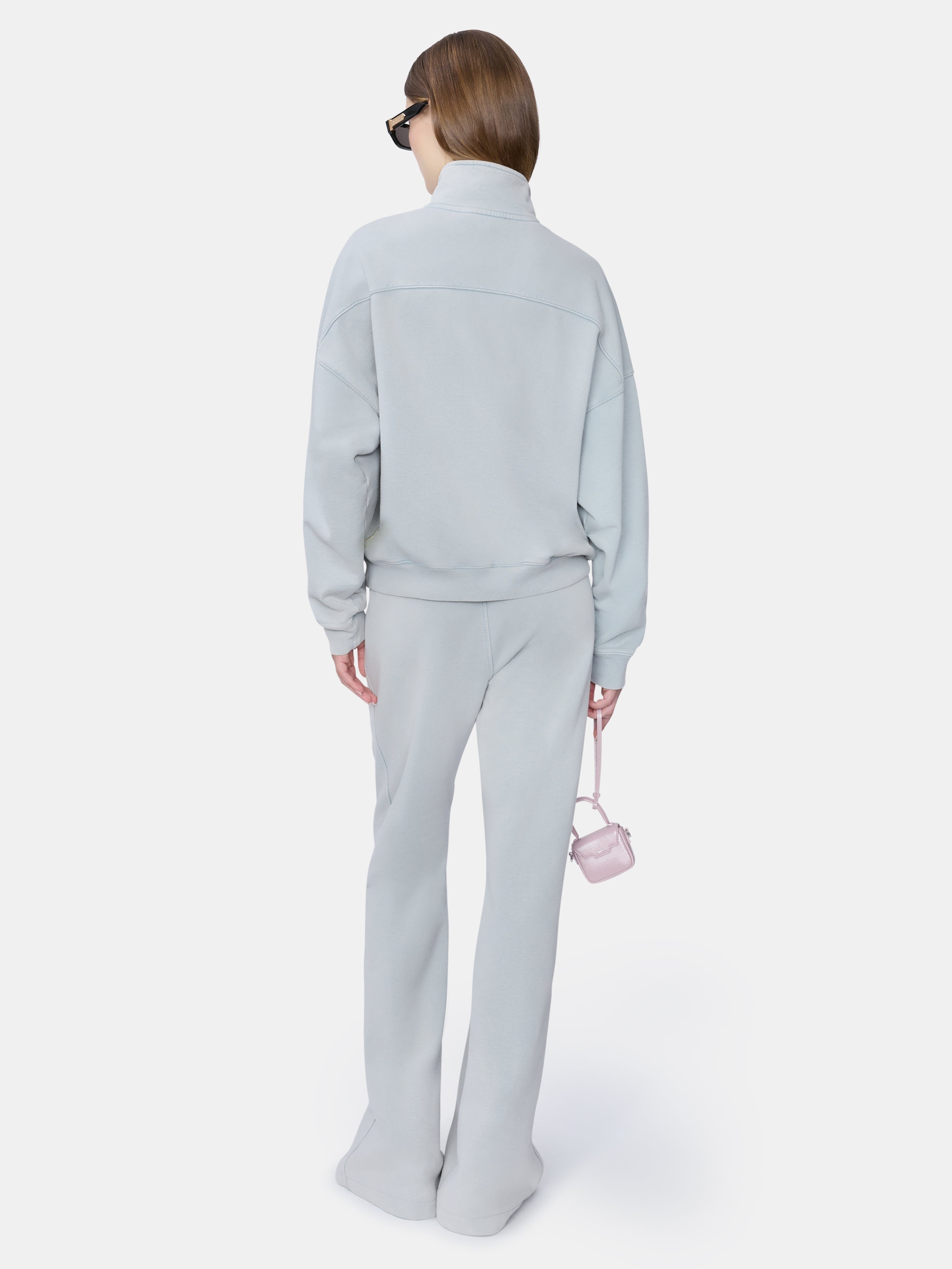 WOMEN - WOMEN'S HOPE AND DREAMS HALF ZIP CREW - Steel