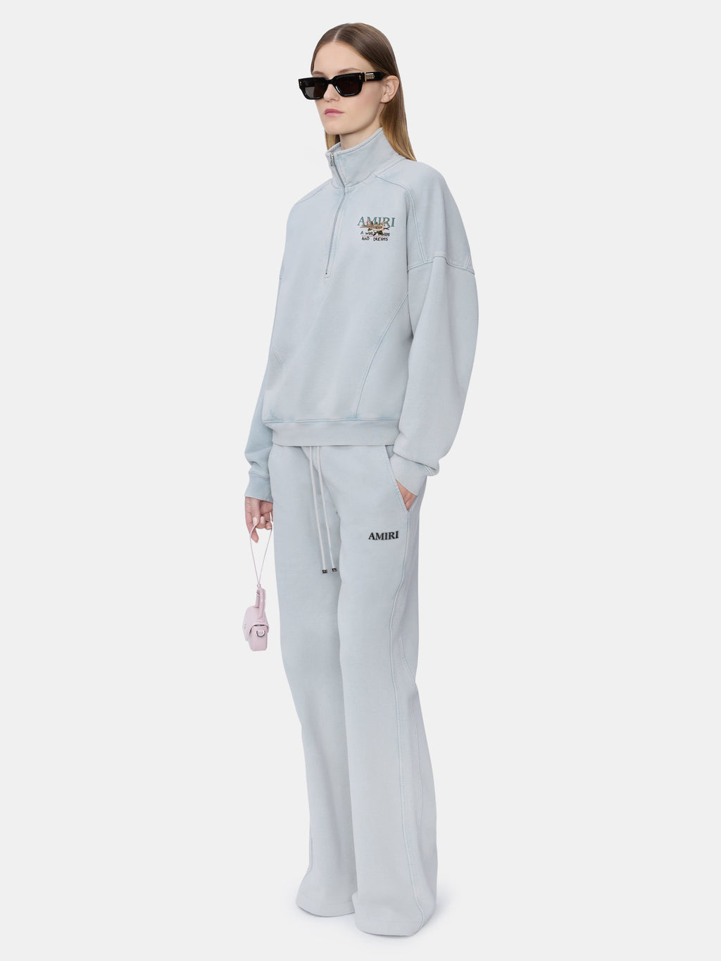 WOMEN - WOMEN'S AMIRI SCRIPT SWEATPANT - Steel