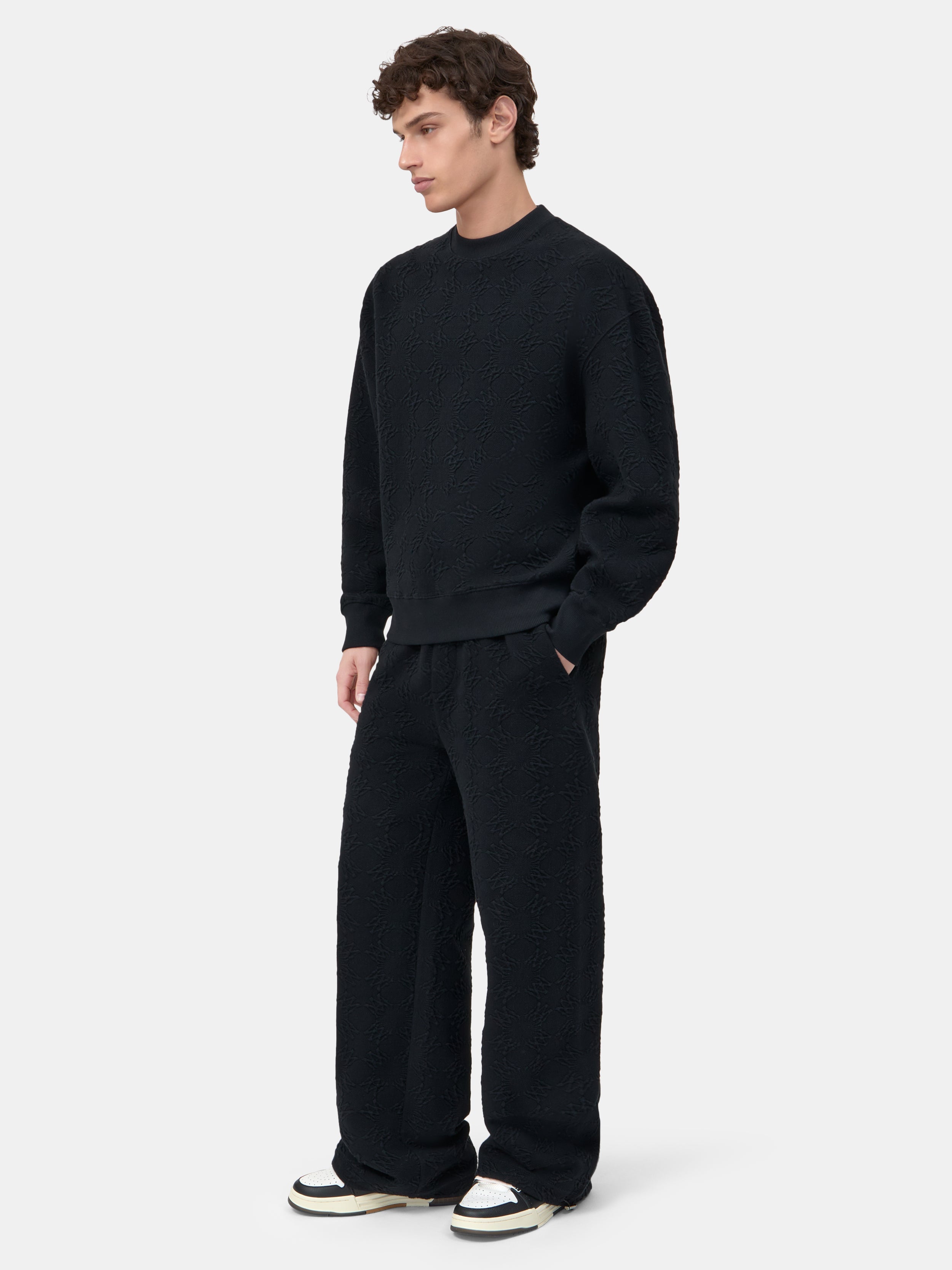 MA QUAD OVERSIZED CREW - Black