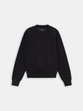 MA QUAD OVERSIZED CREW - Black