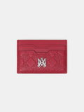 MA QUAD LEATHER CARD HOLDER - Red Rose