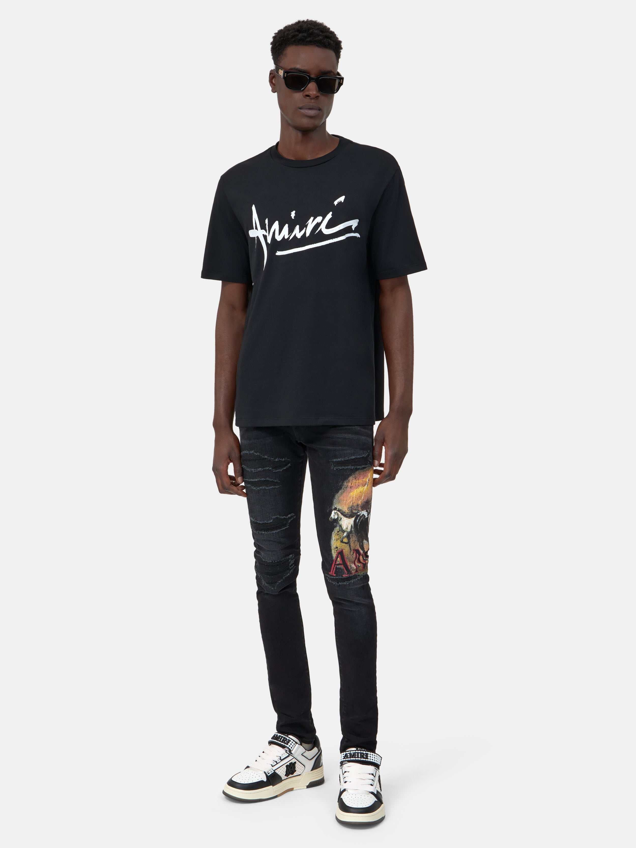 HORSE SKINNY JEAN - Vintage Black