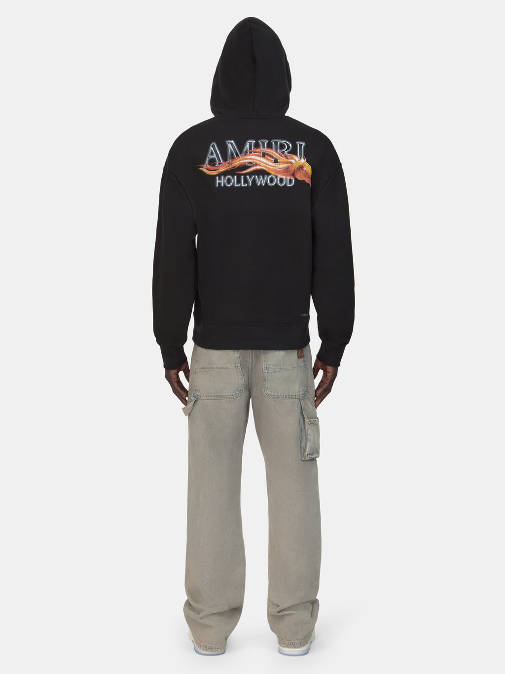 AMIRI HOLLYWOOD HORSE HOODIE - Black