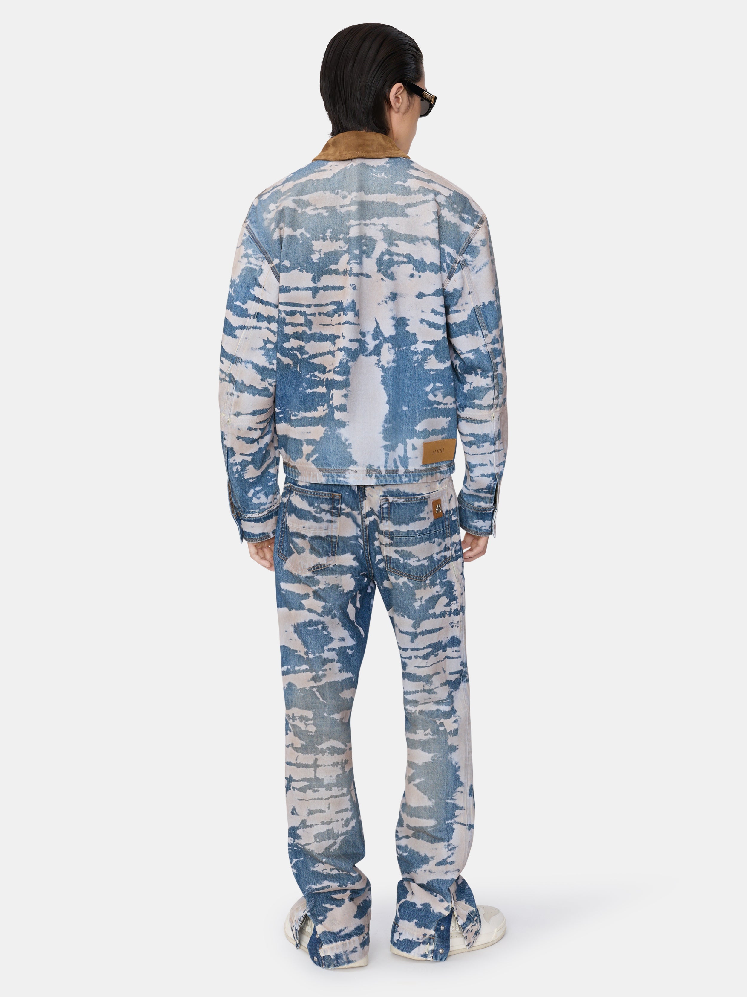 BLEACHED WORK JACKET - Bleach Out