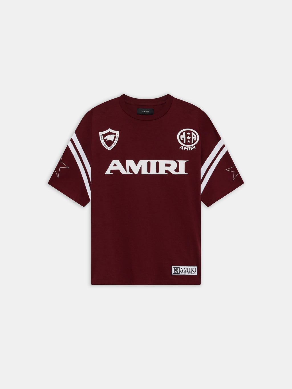 WOMEN - WOMEN'S AMIRI SPORT TEE - Aged Port