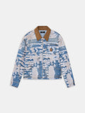 BLEACHED WORK JACKET - Bleach Out