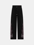 WOMEN - WOMEN'S MA FLAMES SWEATPANT - Black