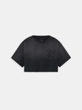WOMEN - WOMEN'S MA QUAD CROPPED TEE - Black