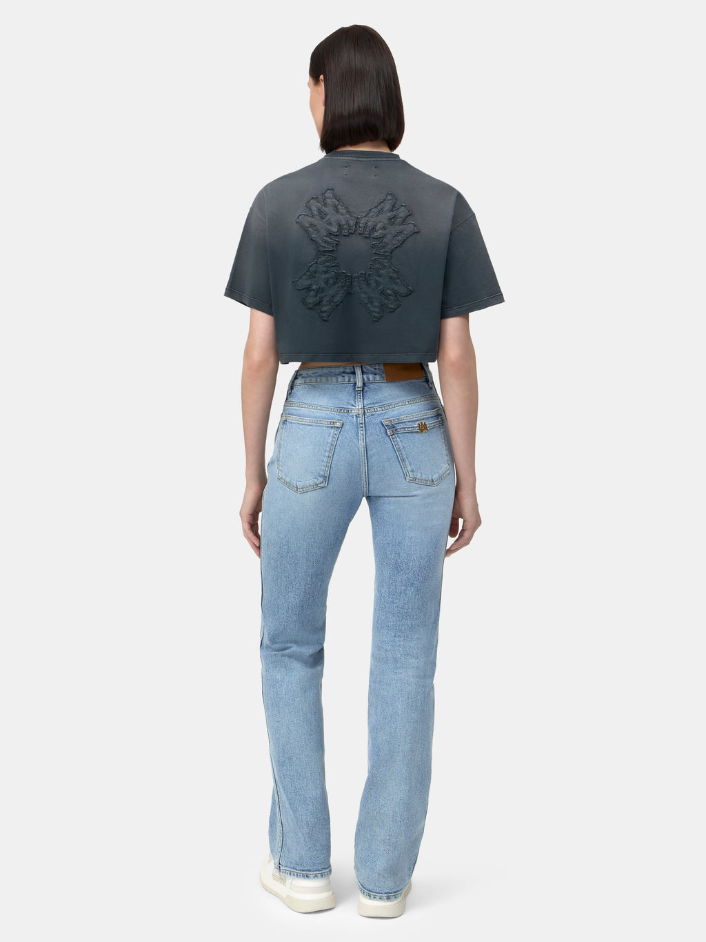 WOMEN - WOMEN'S MA QUAD CROPPED TEE - Black
