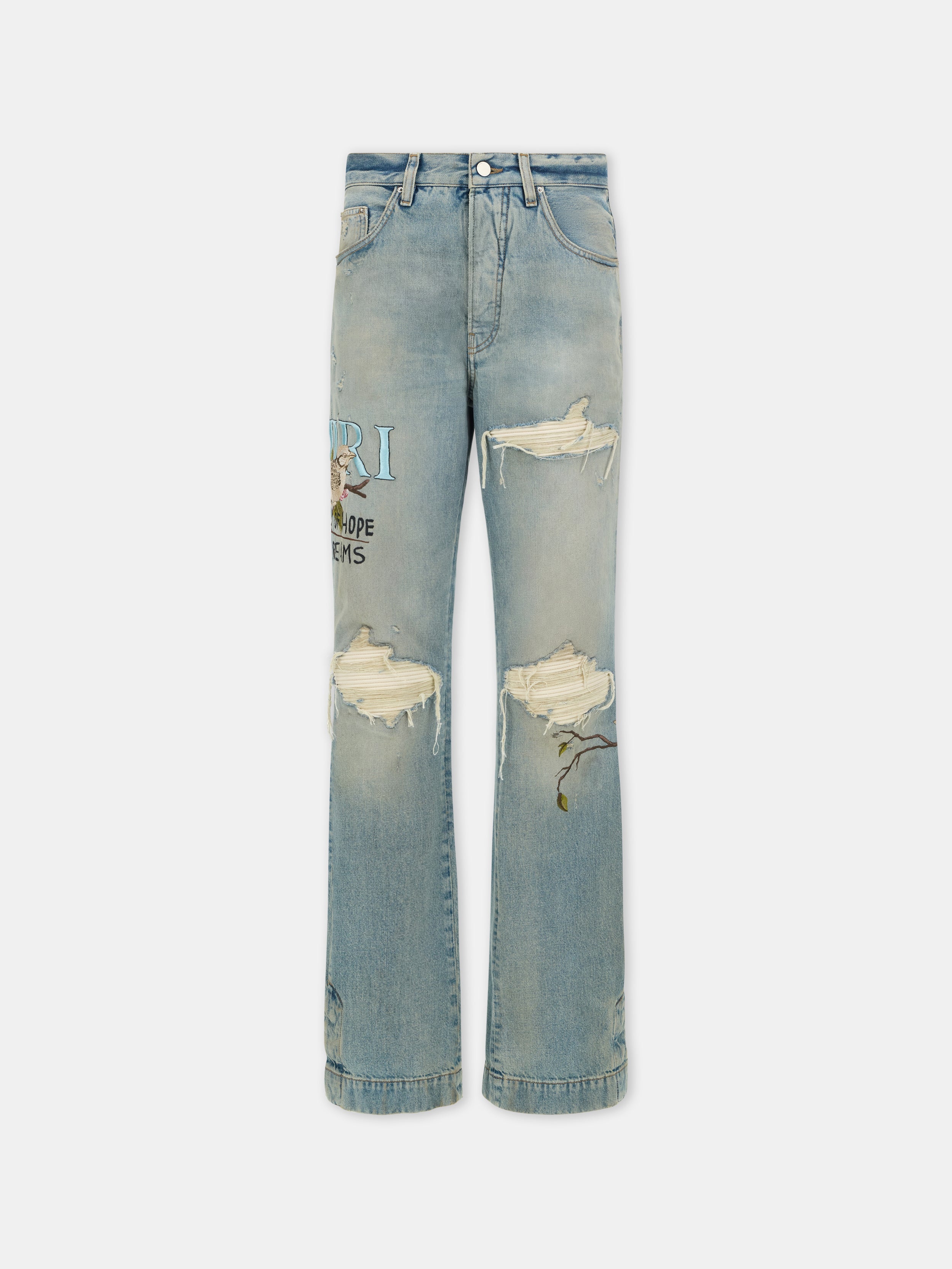 CHATEAU MX1 STRAIGHT FLARE - Aged Indigo