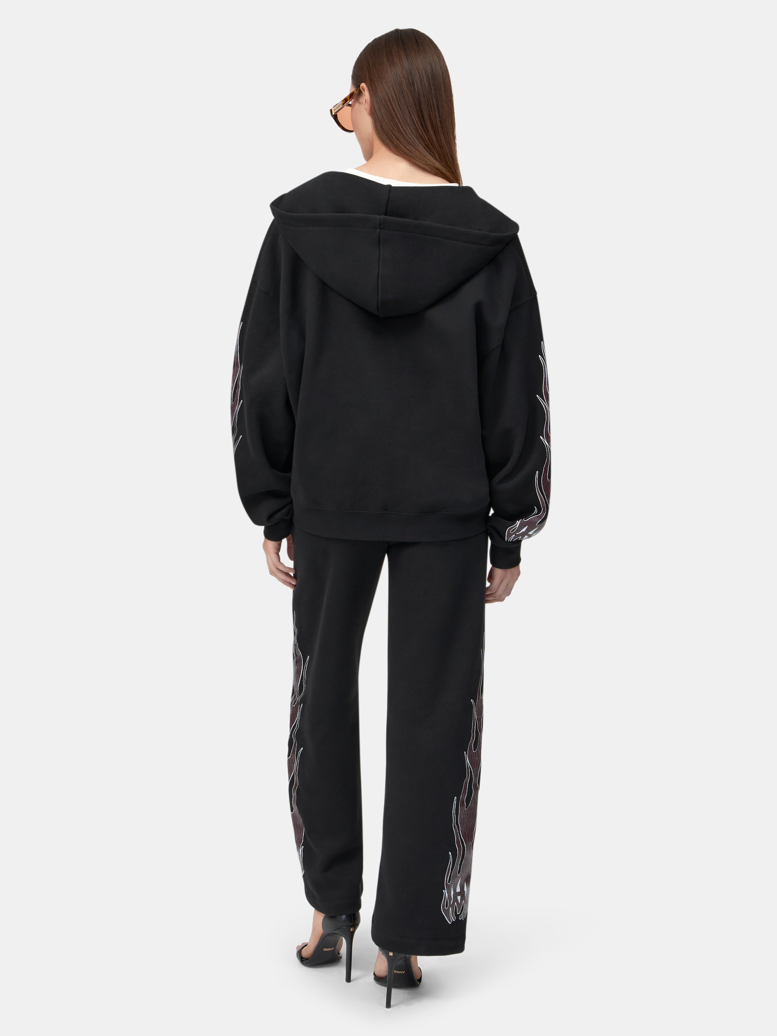 WOMEN - WOMEN'S MA FLAMES SWEATPANT - Black