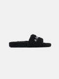 WOMEN - WOMEN'S AMIRI SHEARLING SLIDE - Black