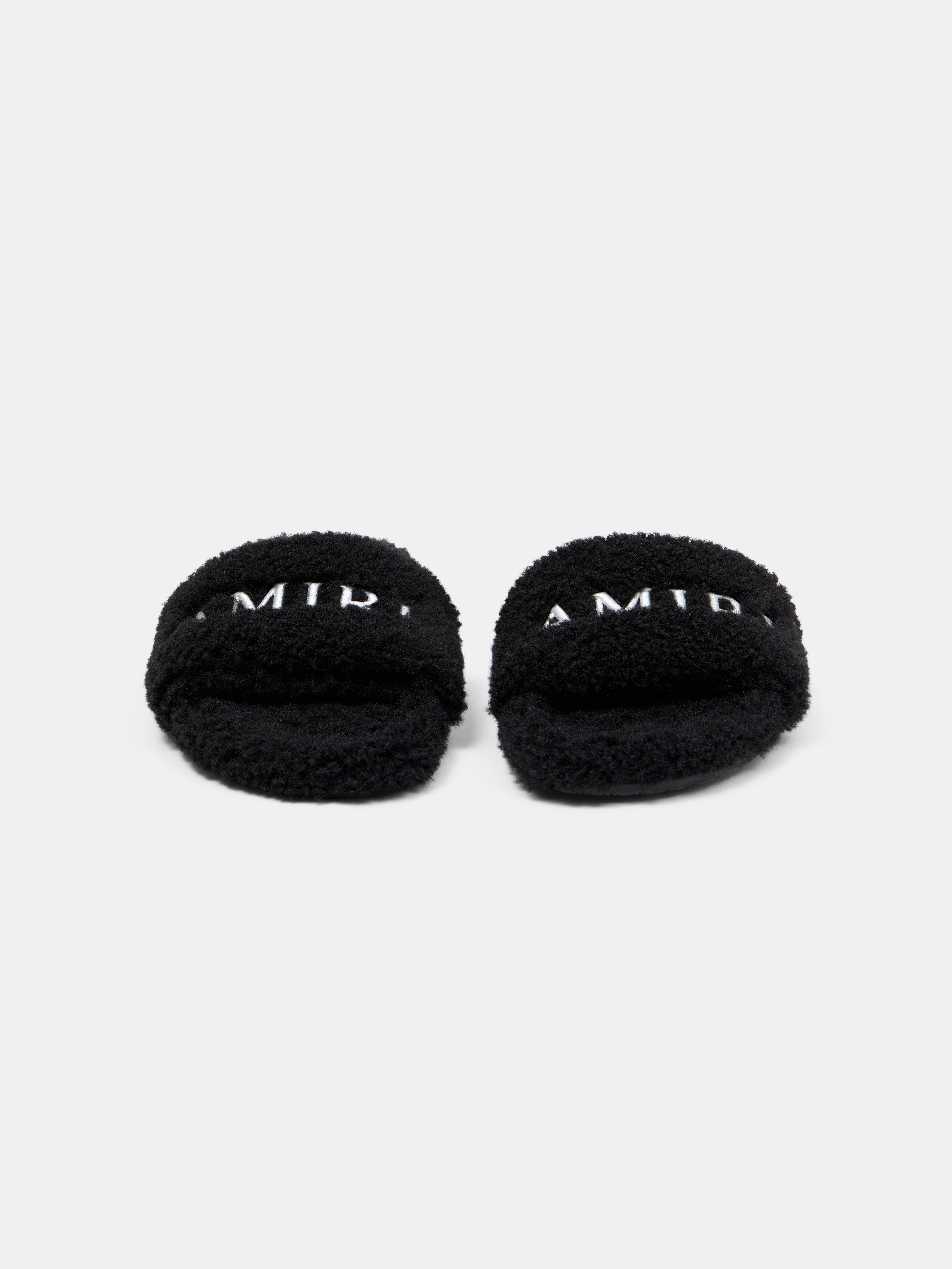 WOMEN - WOMEN'S AMIRI SHEARLING SLIDE - Black