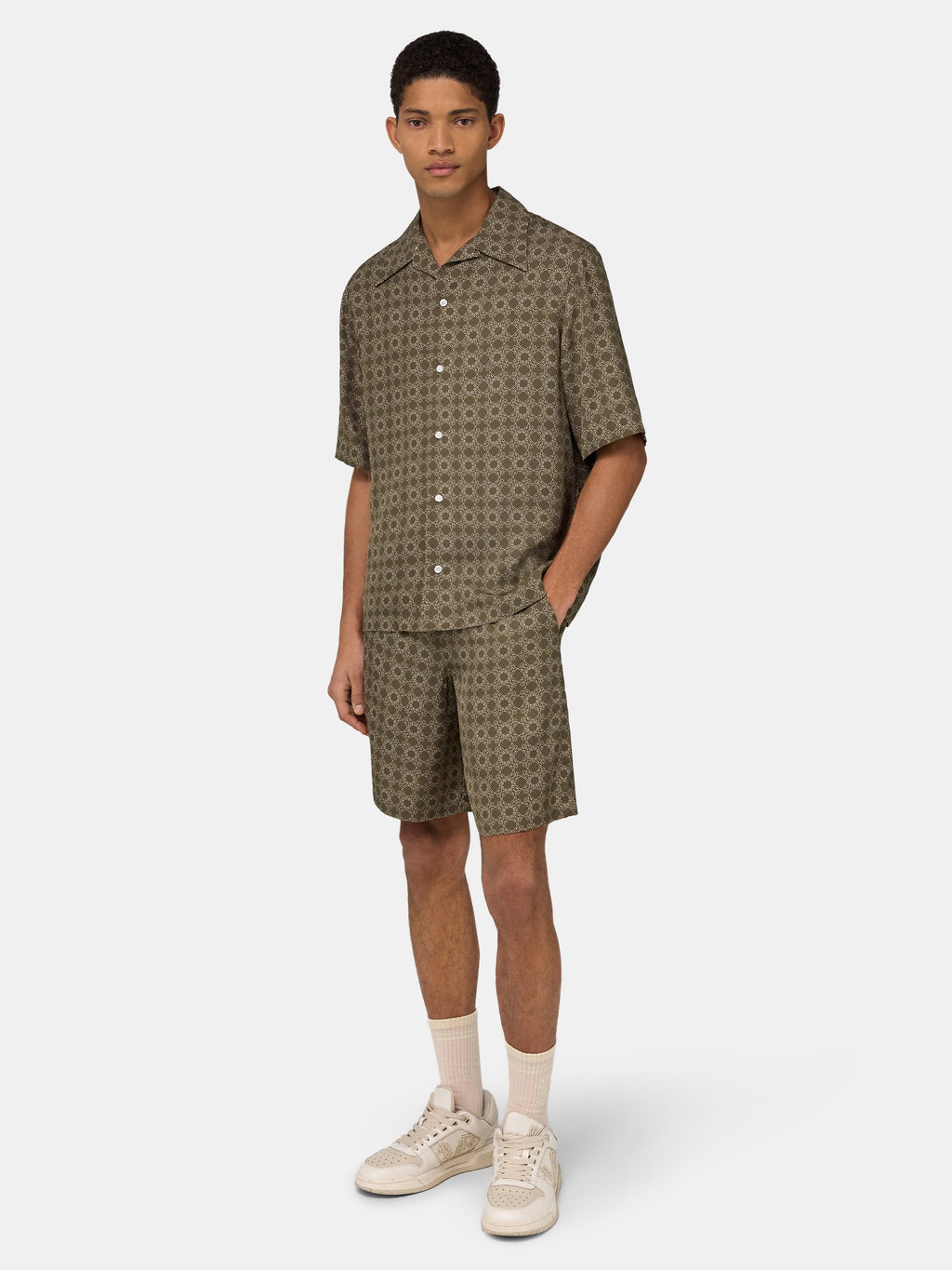 MA QUAD CAMP SHIRT - Thyme
