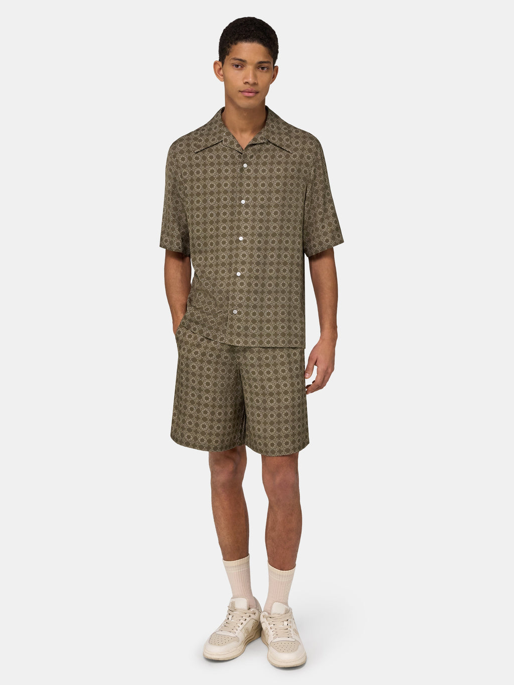 MA QUAD CAMP SHIRT - Thyme