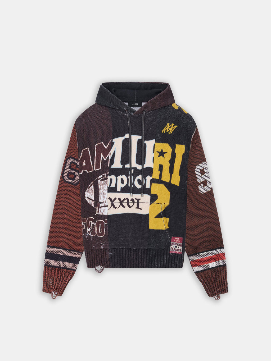 SPLICED HOODIE - Multi