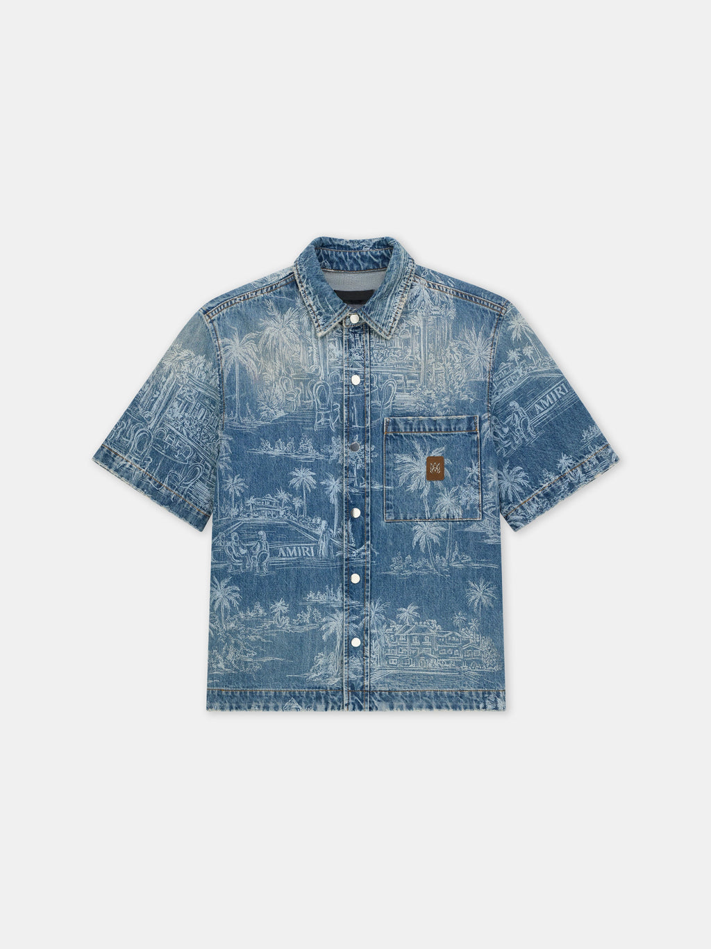 CHATEAU PALMS DENIM SHIRT - Harbor Indigo