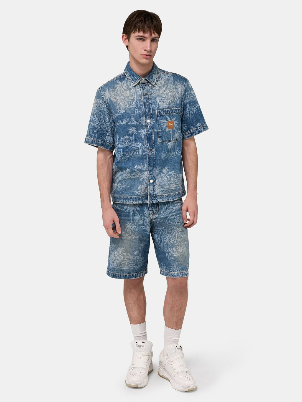 CHATEAU PALMS DENIM SHIRT - Harbor Indigo