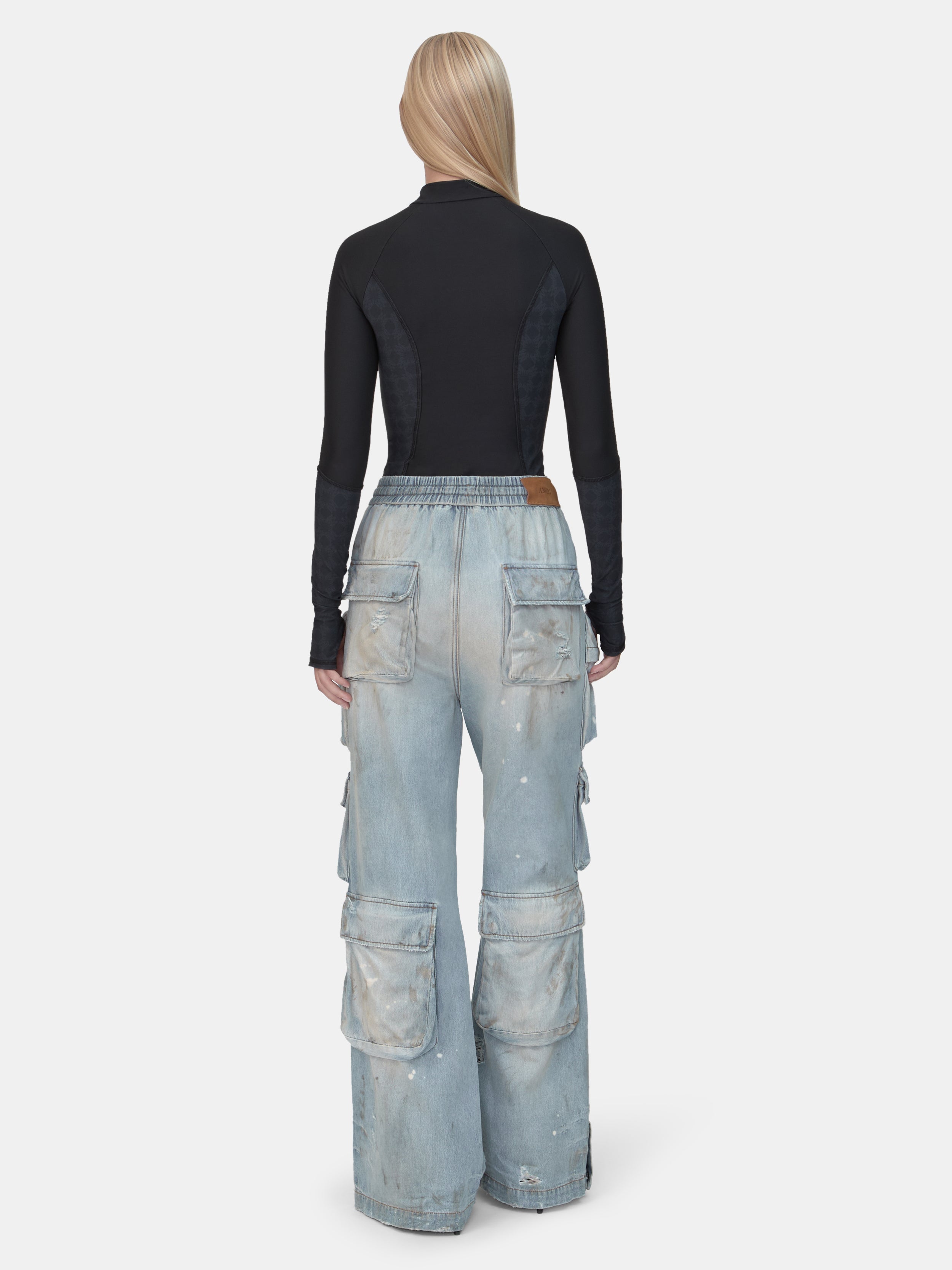 WOMEN - WOMEN'S CARGO JEAN - Perfect Antique Indigo