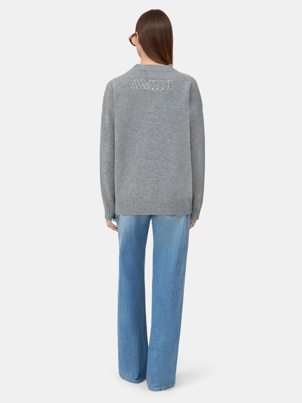 WOMEN - WOMEN'S MA APPLIQUE SWEATER - Grey