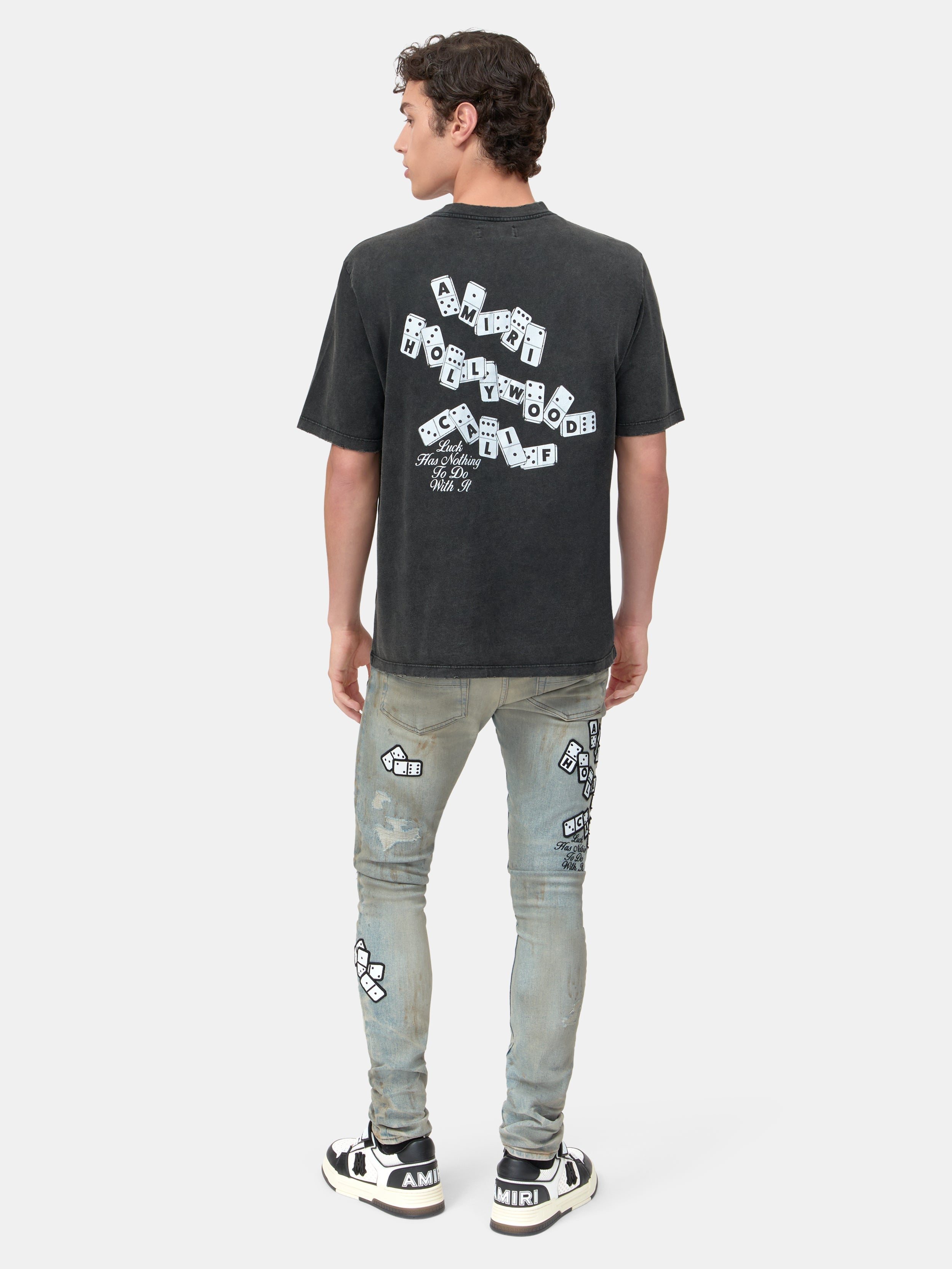 AMIRI DOMINO TEE - Black