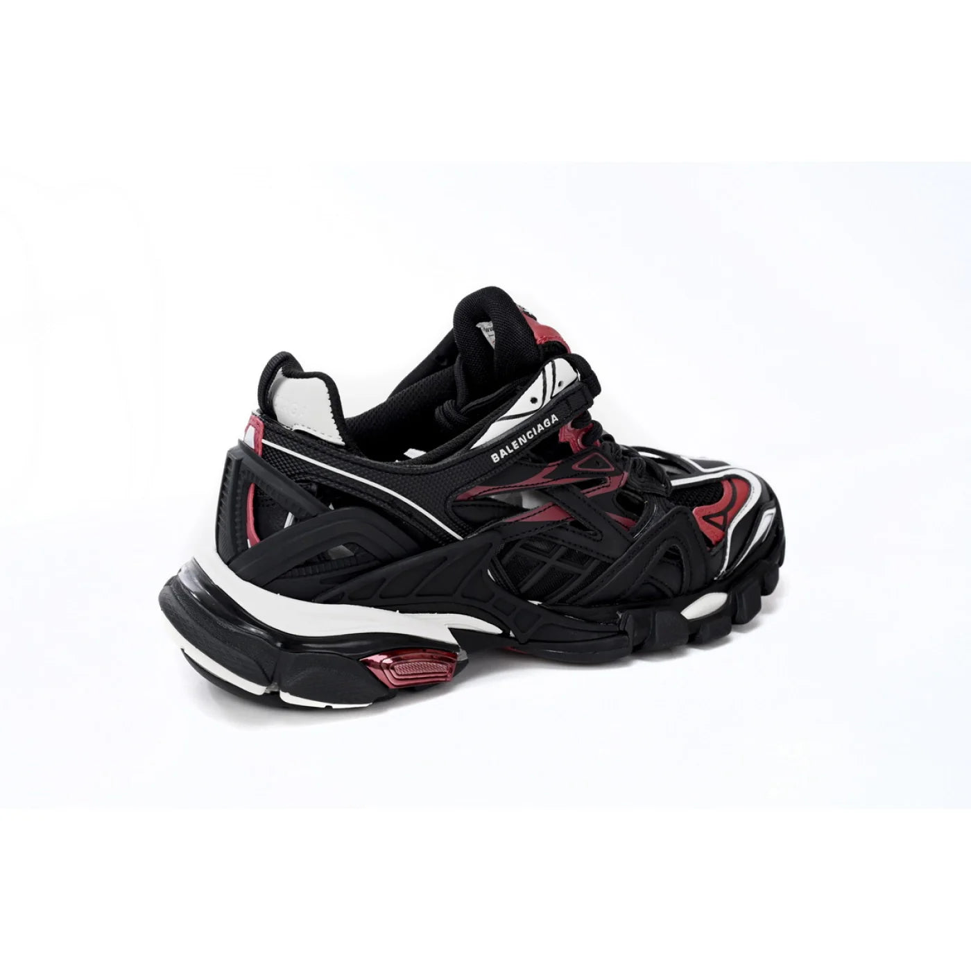Balenciaga Track 2 Sneaker Military Black White Red