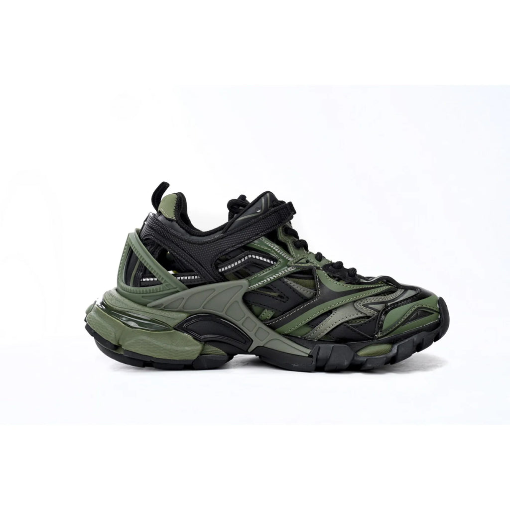 Balenciaga Track 2 Sneaker Military Black