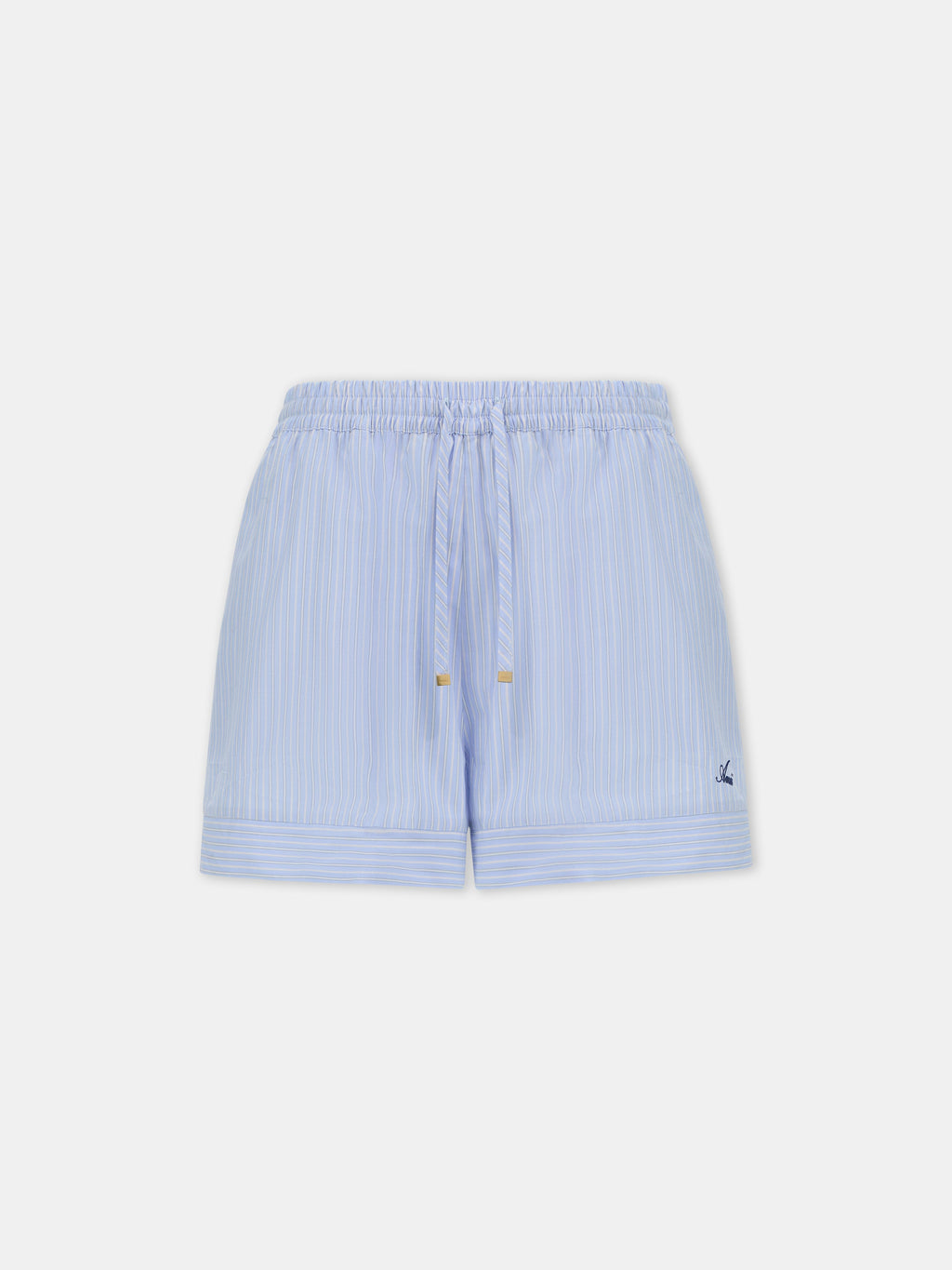 WOMEN - WOMEN'S STRIPED SHORT - Ashley Blue