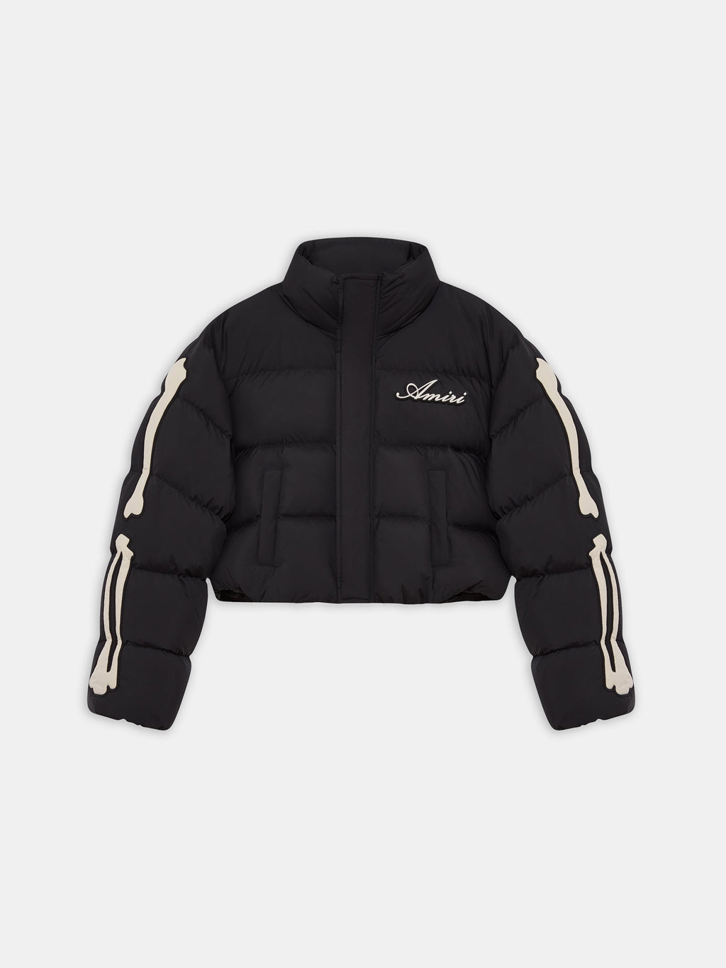 WOMEN - WOMEN'S BONES CROPPED DOWN JACKET - Black