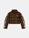 WOMEN - WOMEN'S BONES CROPPED DOWN JACKET - Dark Brown