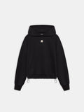 WOMEN - WOMEN'S MA DROP SHOULDER HOODIE - Black