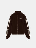 WOMEN - WOMEN'S BONES FLEECE JACKET - DARK BROWN