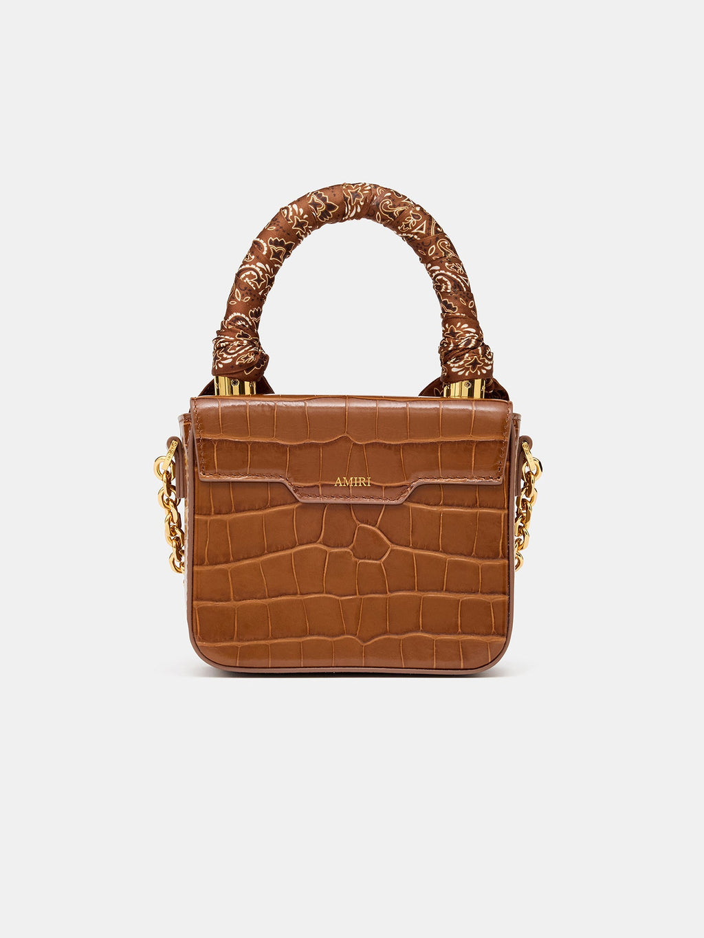 WOMEN - WOMEN'S CROC EMBOSSED MICRO MA BAG - MALT