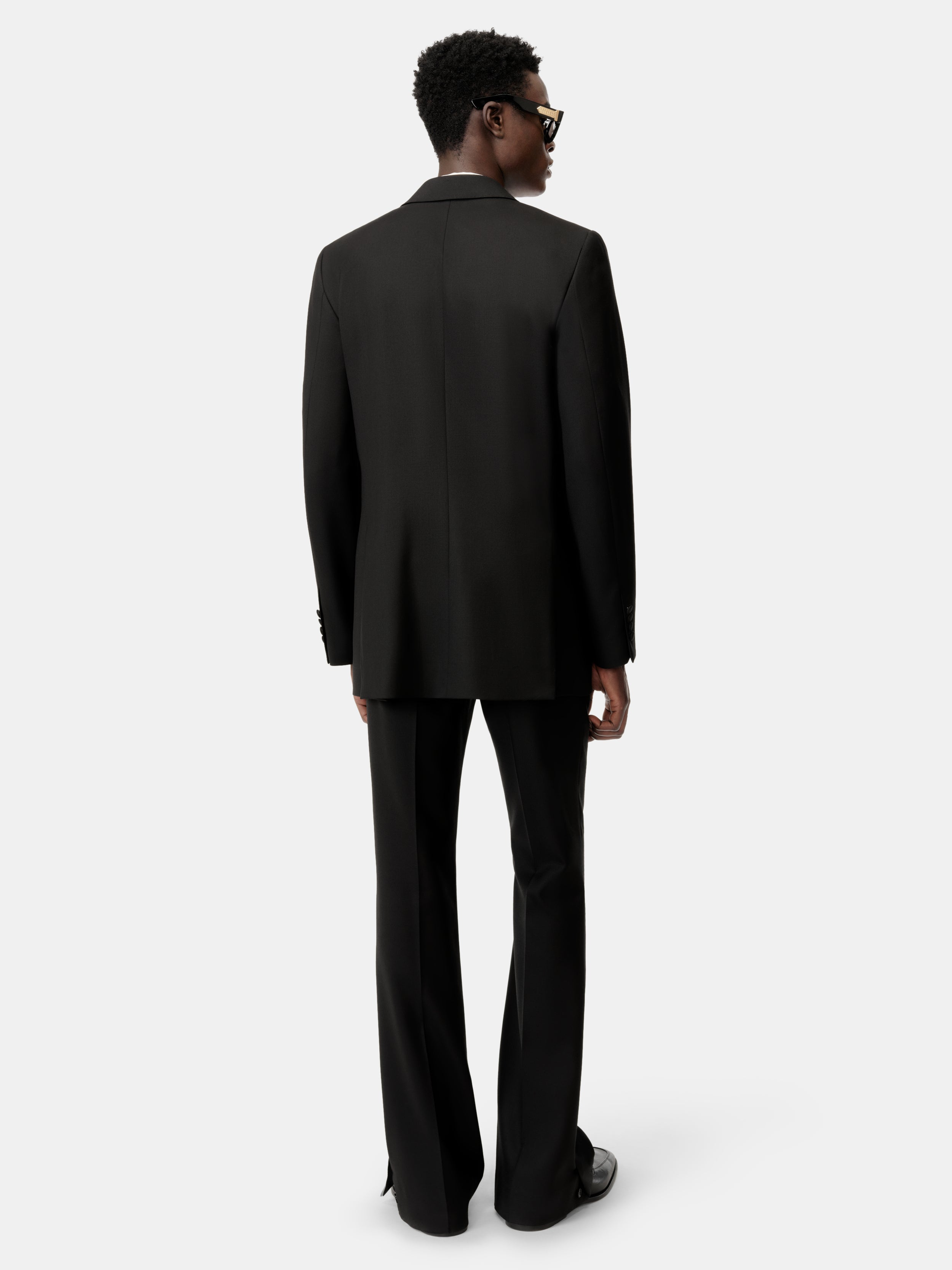 MA DOUBLE-BREASTED BLAZER - Black