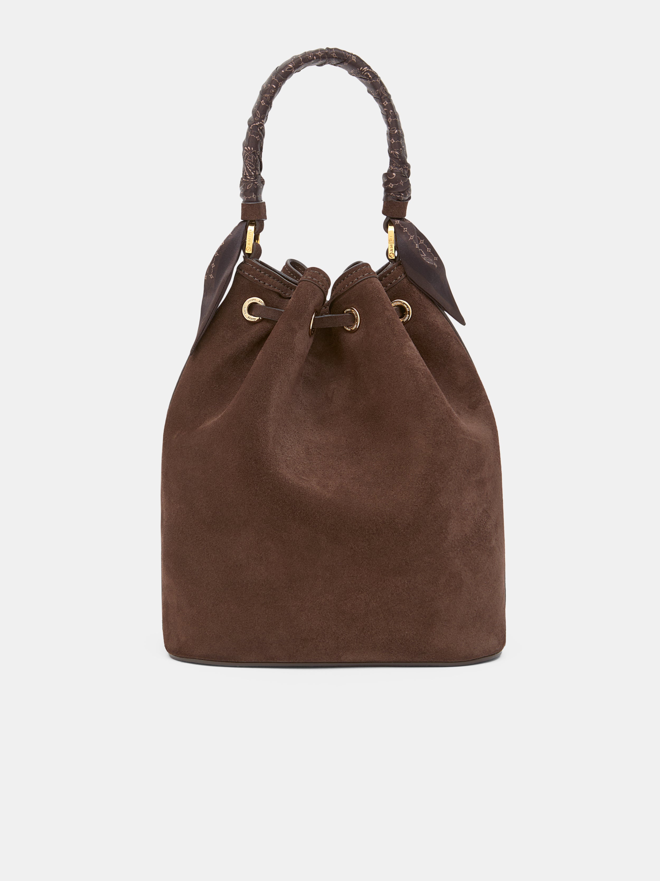 WOMEN - WOMEN'S MA BUCKET BAG - Dark Brown