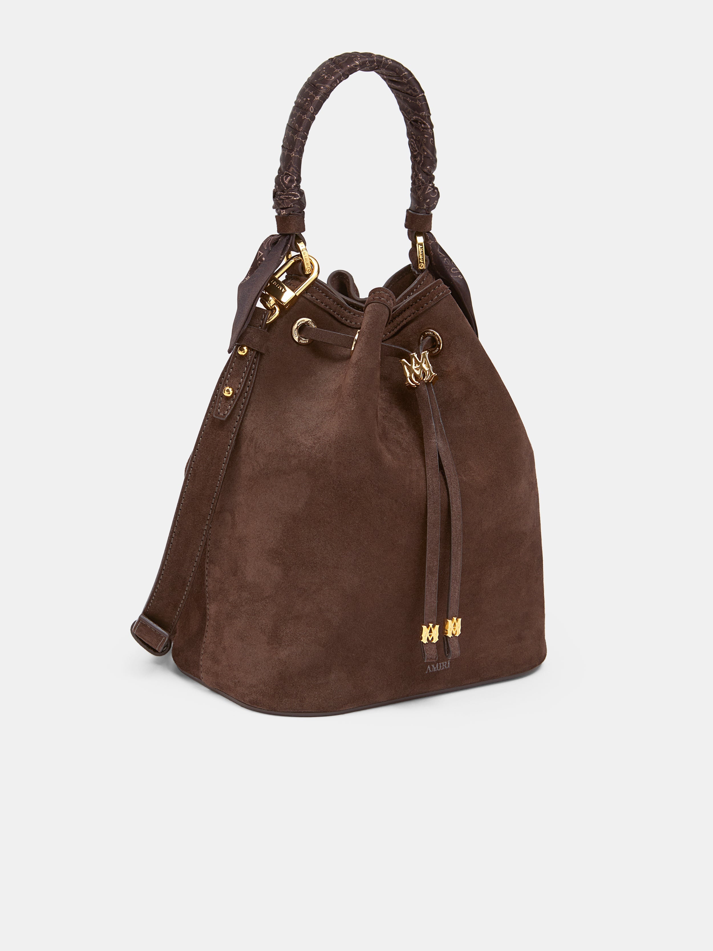 WOMEN - WOMEN'S MA BUCKET BAG - Dark Brown