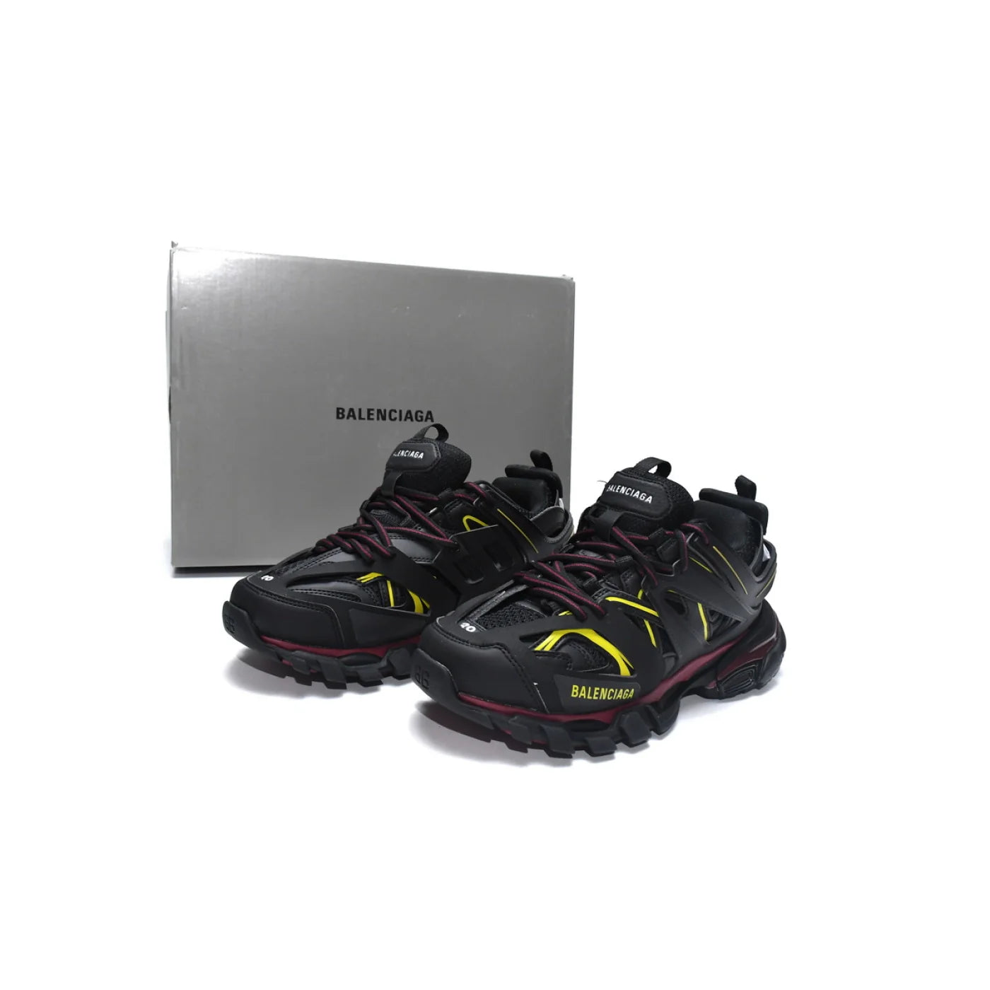 Balenciaga Track Black Red Yellow