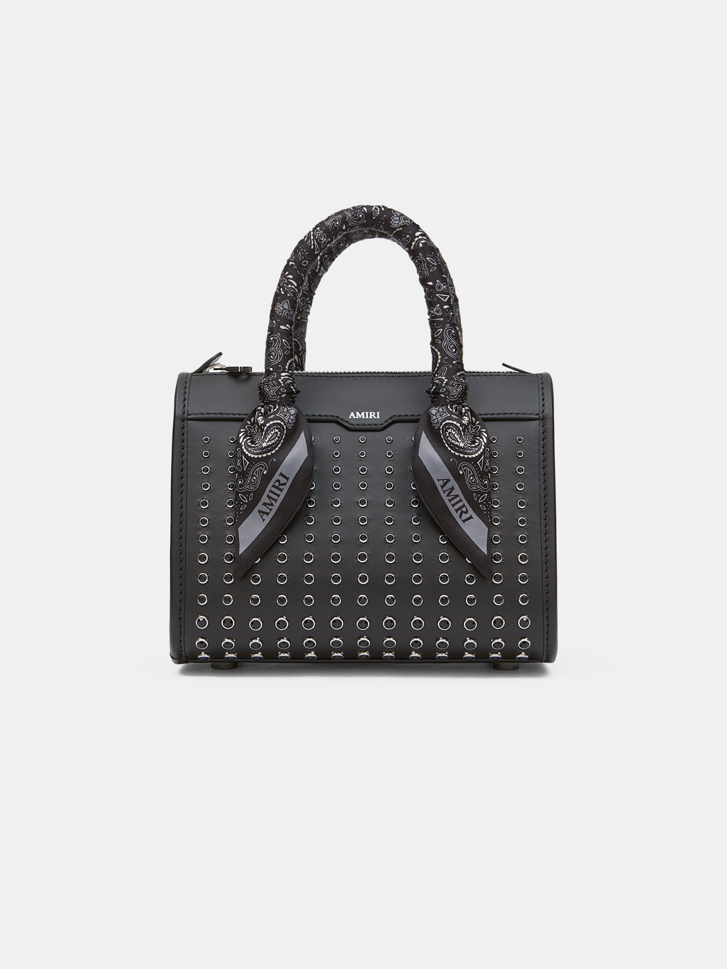 WOMEN - WOMEN'S MICRO TRIANGLE STUD BAG - Black