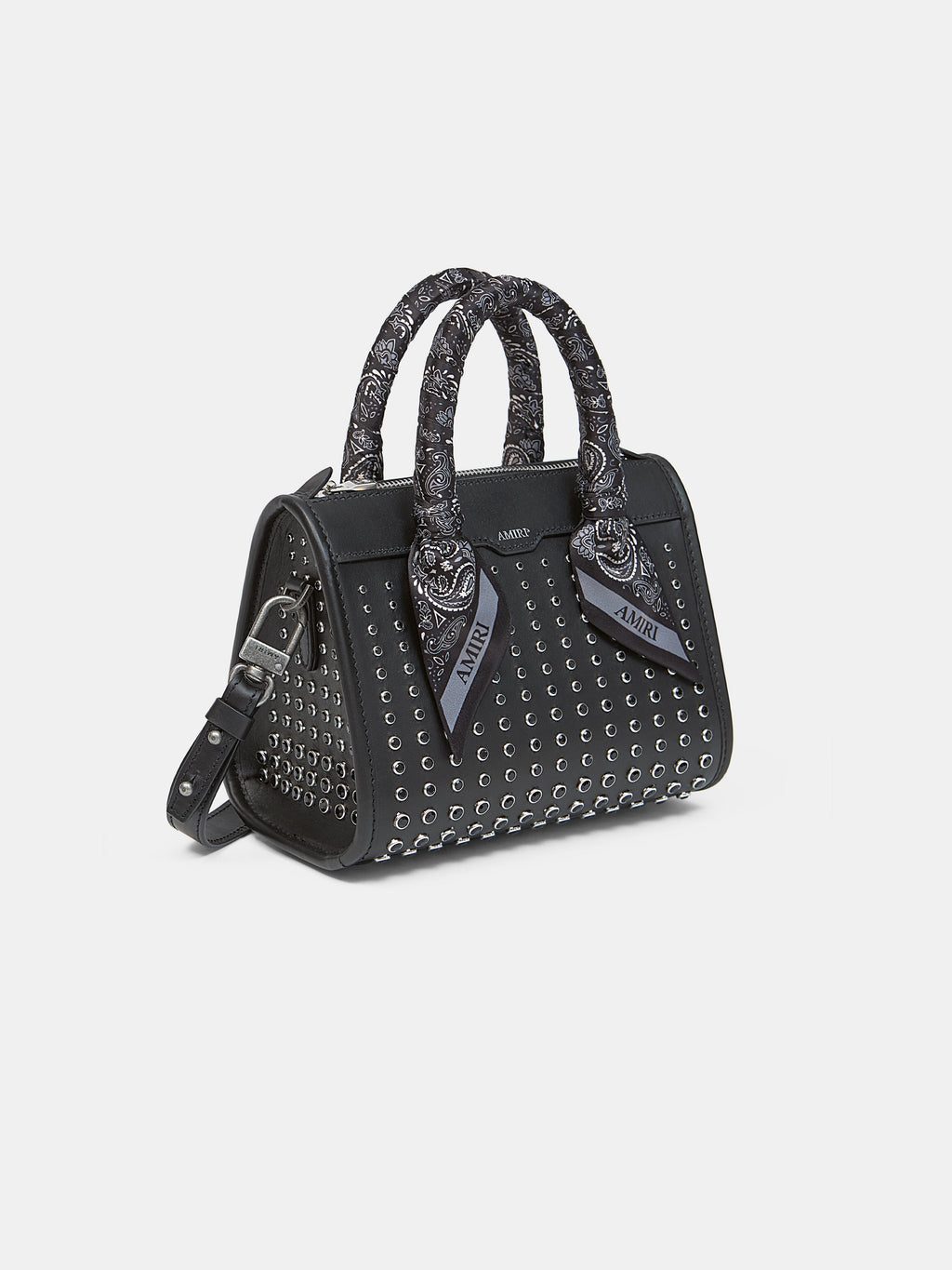 WOMEN - WOMEN'S MICRO TRIANGLE STUD BAG - Black