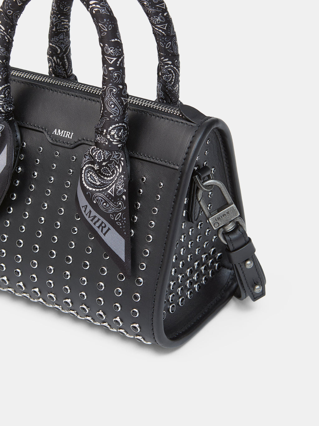 WOMEN - WOMEN'S MICRO TRIANGLE STUD BAG - Black